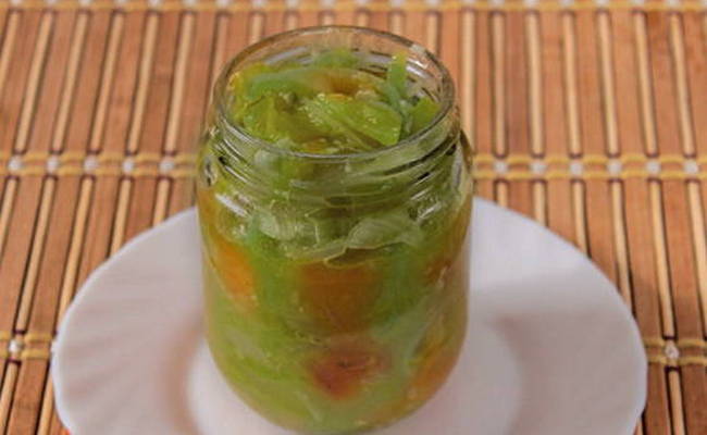 Салат Донской из зелёных помидоров