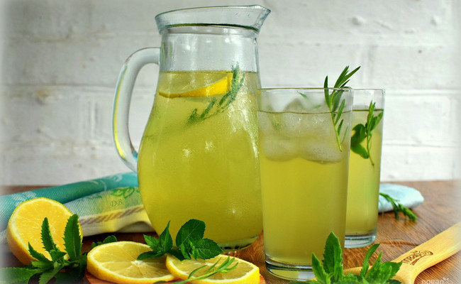 Как приготовить напиток Тархун с мятой