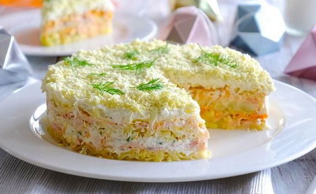 Как готовить классический салат «Мимозу»