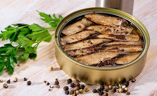 Салат Мимоза со шпротами