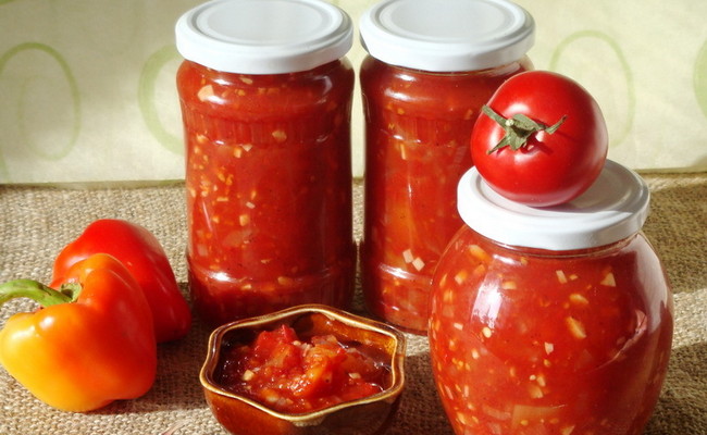 Рецепт лечо из болгарского перца и помидор на зиму Пальчики оближешь