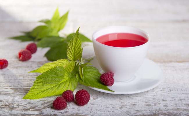 чай с листьями малины