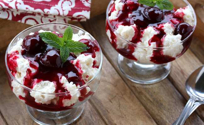 варенье и мороженное