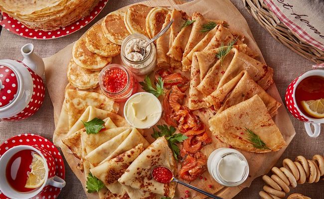 Блины на Пасху на воде