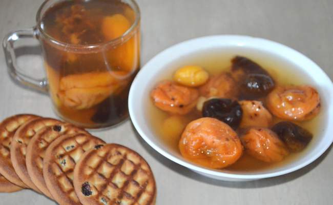 компот с курагой