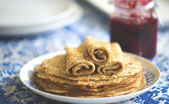 Блинчики без глютена из кокосовой и рисовой муки