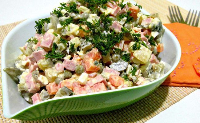 салат оливье