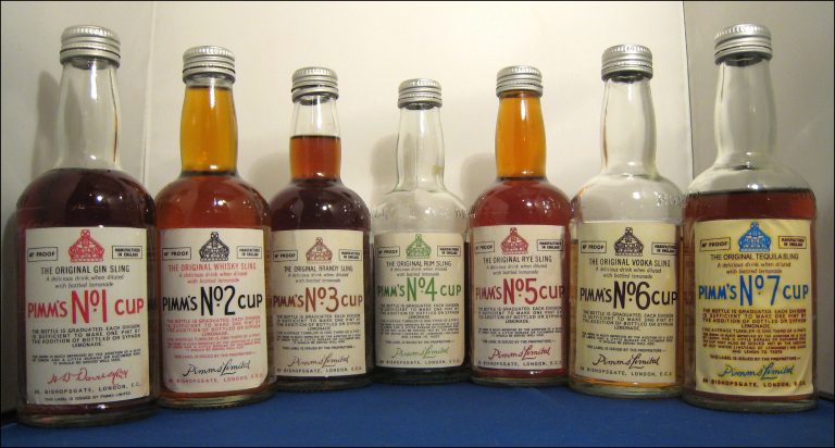виды коктейлей Пиммс
