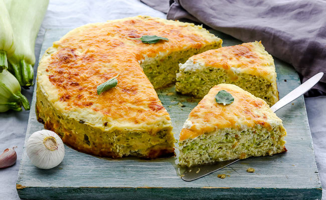 Вкусная запеканка из кабачков